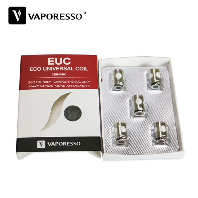 Coil EUC Ceramic SS316L 0.3 ohm (Pack 5 unidades)