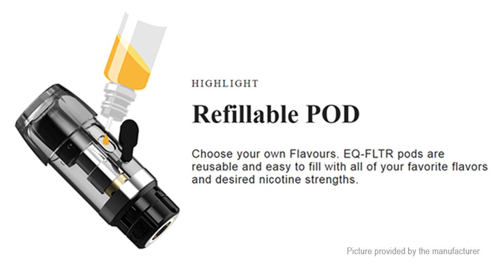 Pod substituição coil 1 uni EQ FLTR