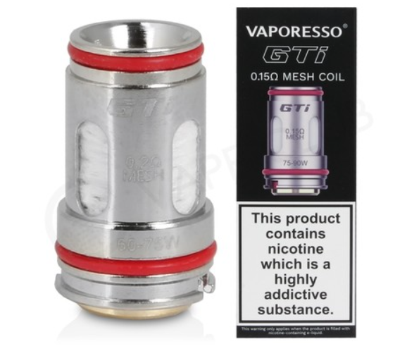 Coil GTI - 0,15 Ohm (pack de 5 unidades)