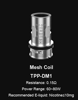 TPP COIL - VOOPOO 0,15 OHM (pack 3 unidades)