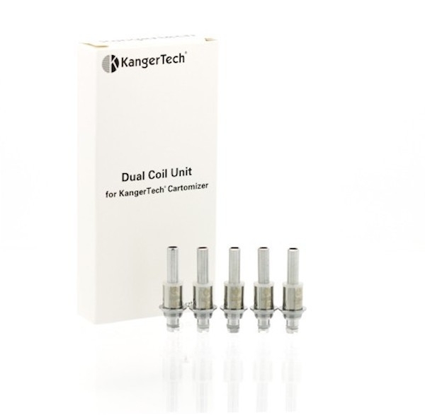 Coil Kangertech EVOD Dual 1.8 Ohm (Pack 5 unidades)